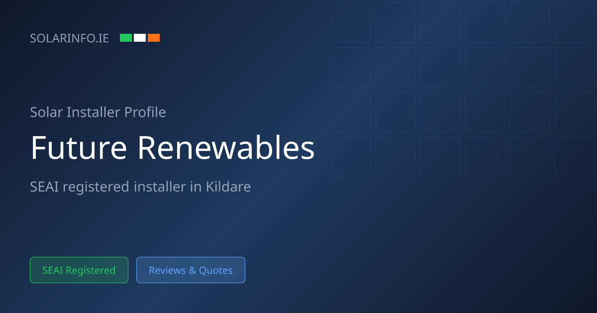 Solar Installer Kildare: Future Renewables Energy Systems Limited 5 ...