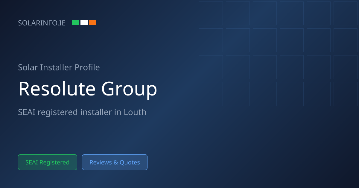Solar Installer Louth: Resolute Engineering Group LTD 4.9★ (20 Reviews ...