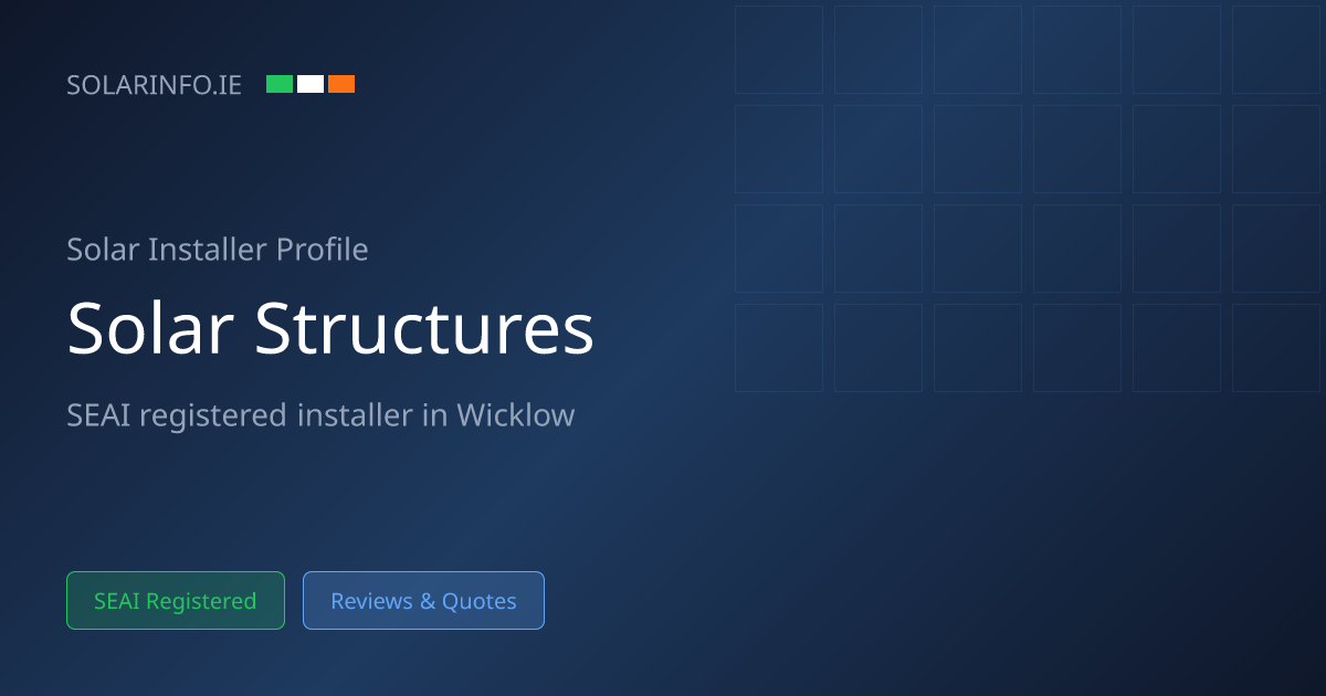 Solar Installer Wicklow: Nualaiochtai Miotal Teoranta TA Solar ...